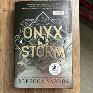 Onyx Storm - Target Exclusive Edition - by Rebecca Yarros (Hardcover)